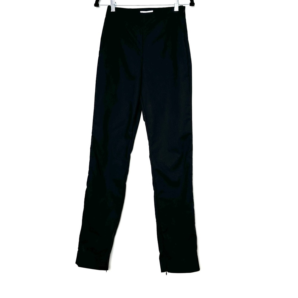 & Other Stories Contemporary High Rise Fitted Ankle Zip Cigarette Pants